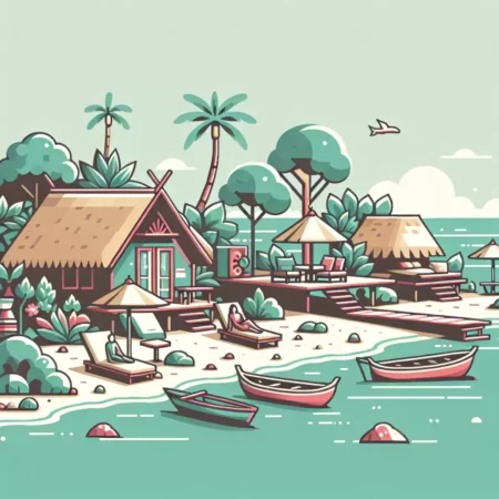 Menikmati Akomodasi Unik di Pulau Gili Trawangan